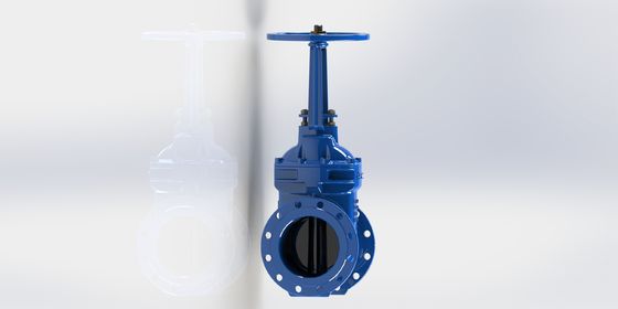 Βαλβίδα Πύλης Νερού Με Θερμοκρασία -10°C Έως +80°C Χαμηλή Πτώση Πίεσης Και Υψηλή Αντοχή στη Φθορά