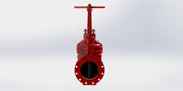 Τάξη 125/150 Πίεση UL FM Βαλβίδα Πύλης Ενεργοποίηση χειροκίνητου τροχού Επεξεργασία με ένωση σύντηξης με επικάλυψη ηποξυλίου