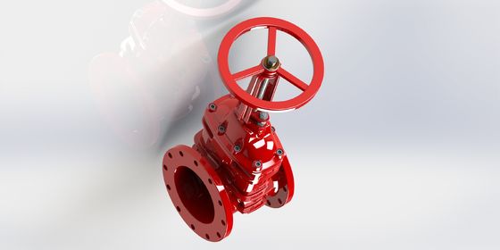 UL FM Gate Valve με στεγανοποίηση EPDM και επικάλυψη εποξειδικής ρητίνης για συστήματα πυρόσβεσης