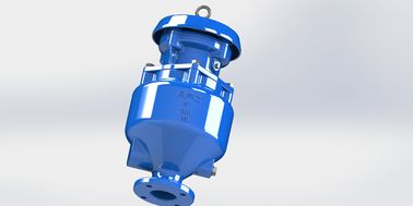 DN50-DN200 Βαλβίδα αποδέσμευσης αέρα αποβλήτων από ευέλικτο σίδηρο με τύπο σύνδεσης φλάντζης / νήματος