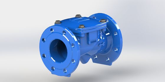 EPDM Seal Swing Flex Check Valve με εύρος μεγέθους DN50-700 και σύνδεση φλάντζας PN10/PN16