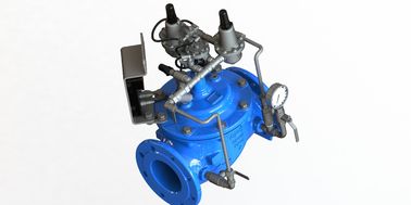 Μπλε RAL 5005 NSF61 Βαλβίδα ελέγχου νερού με εσωτερικά μέρη SS304 και κάθισμα EPDM