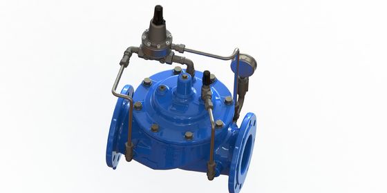 Ductile Iron Pressure Sustaining Valve with Flange Connection and PN25 Maximum Pressure