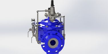 Βαλβίδα ροής πλήρους θυρίδας SS304 Pilot Material A400
