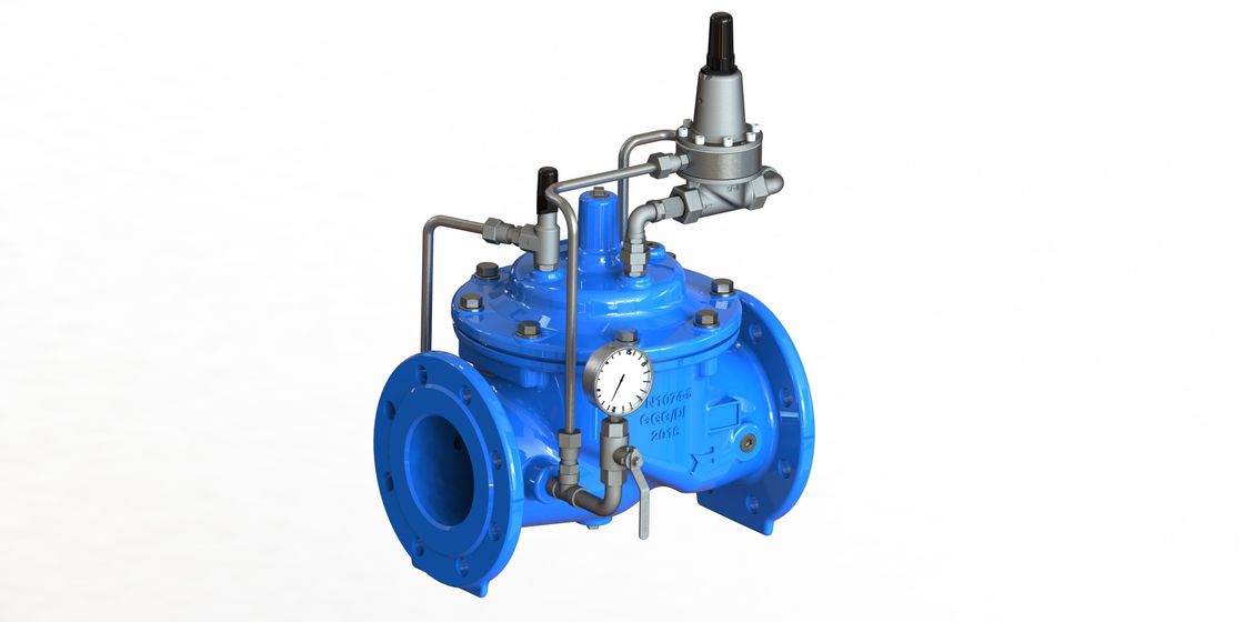 SS304 Pilot P500 Εσωτερικά μέρη SS304 Βαλβίδα ελέγχου νερού για συνεπή και προσαρμόσιμη ρύθμιση πίεσης