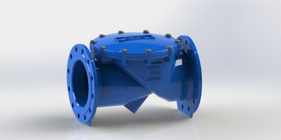 EN12266 Εγκεκριμένη βαλβίδα αντεπιστροφής Swing Flex με υλικό στεγανοποίησης EPDM και φλάντζα PN10,PN16 για εφαρμογές νερού