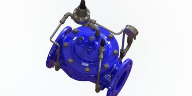 Χωρίς διαρροή βαλβίδα ανακούφισης πίεσης νερού με μπλε RAL 5010 ευέλικτο σίδηρο για το σύστημα νερού